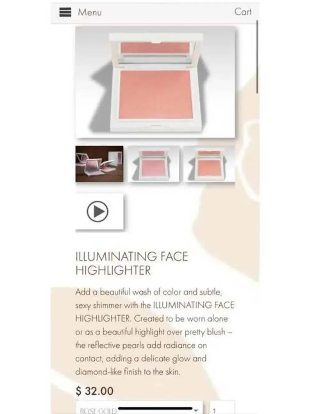 Vintage by Jessica Liebeskind - Illuminating Face Highlighter